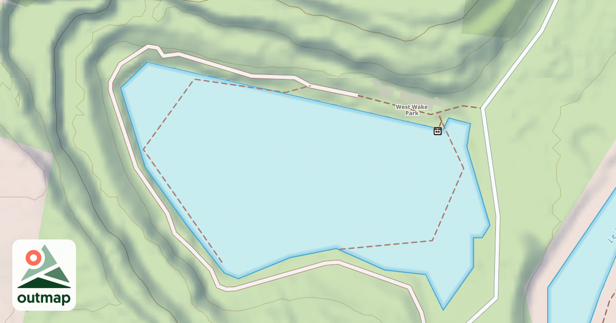 Map of Téléski nautique