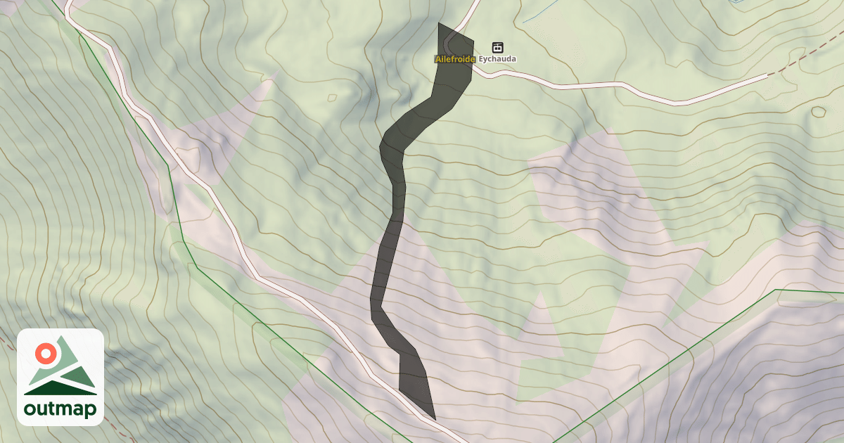 Map of Ailefroide