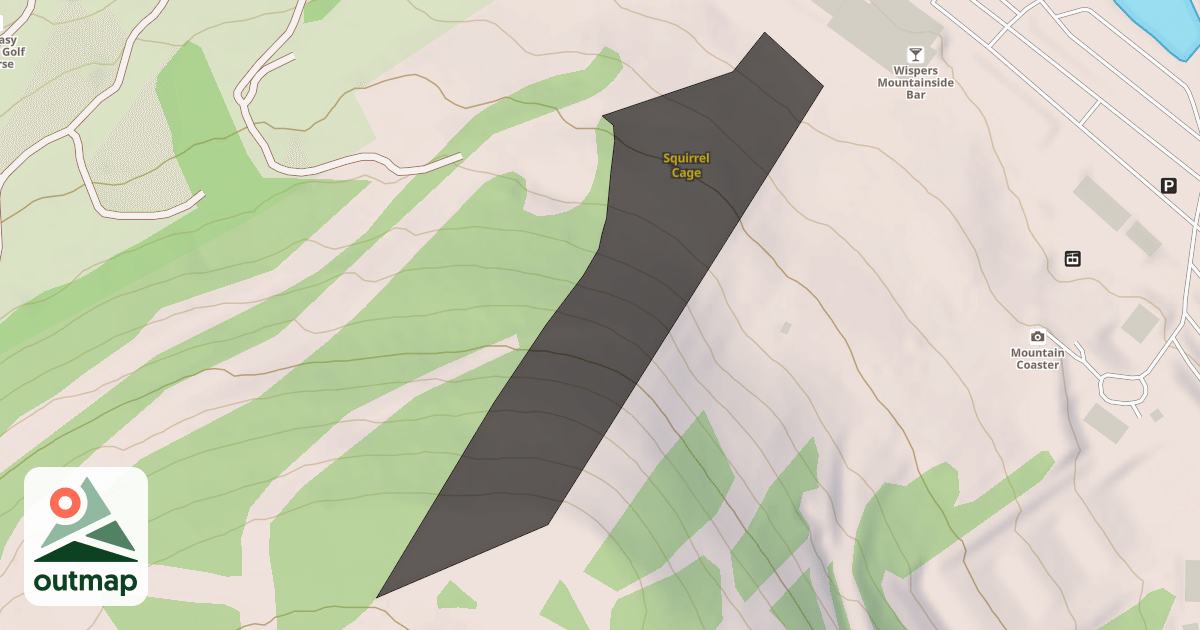 Map of Squirrel Cage