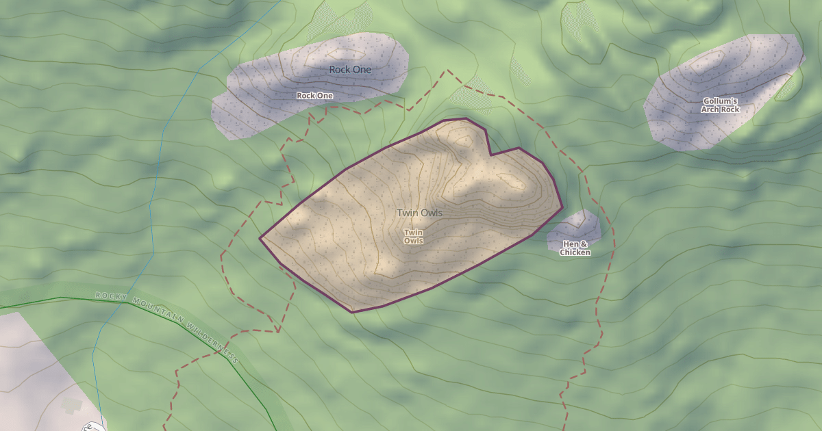 Map preview of Twin Owls