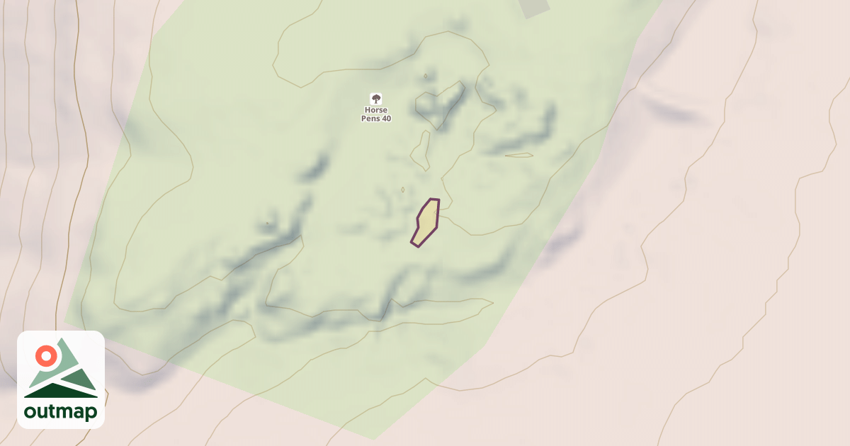 Map of Climbing Boulder