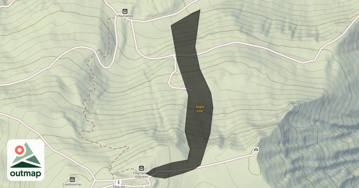 Map of Aigle noir