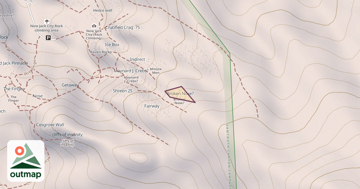 Map of Broken Nose?