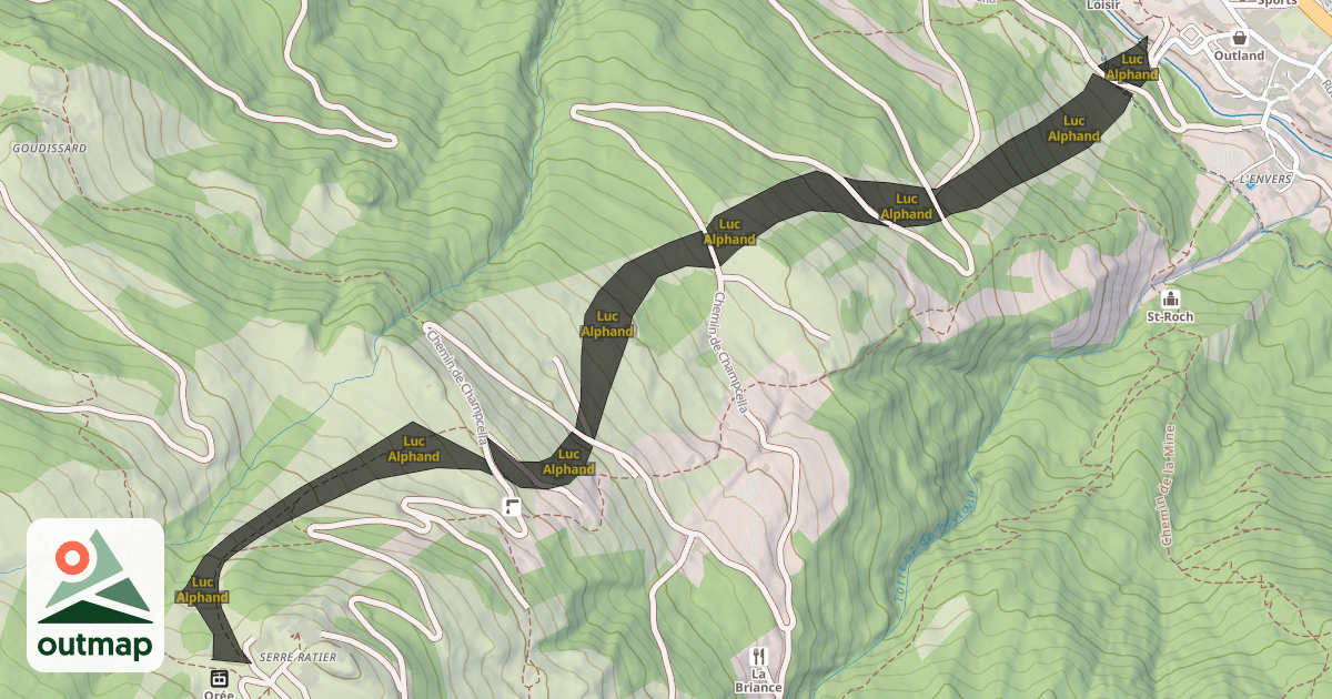 Map of Luc Alphand