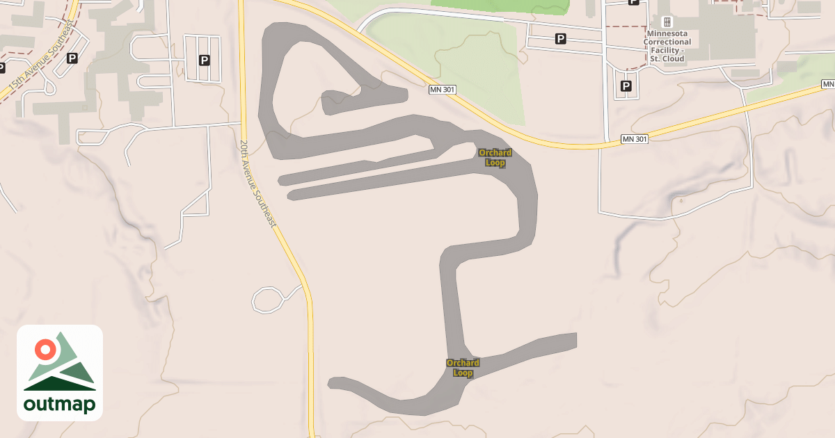 Map of Orchard Loop
