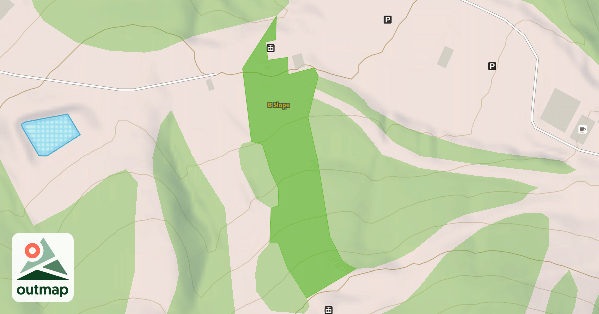 Map of B Slope