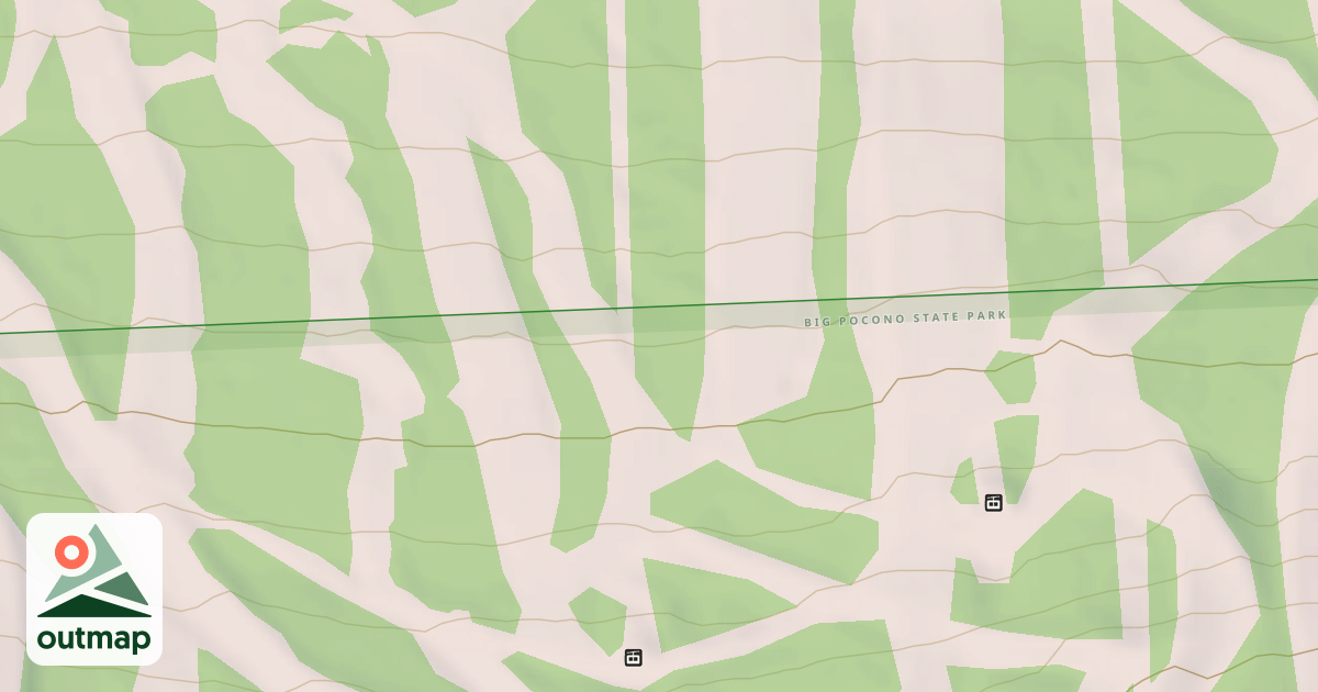Map of Upper Moore's Ramble