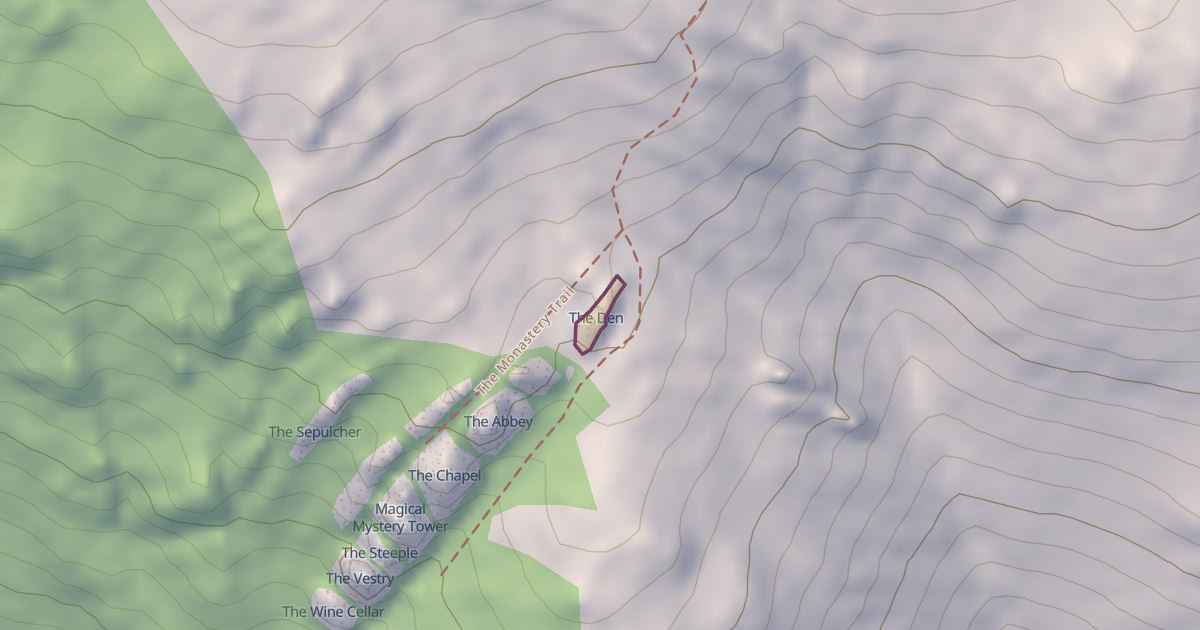 Map preview of The Den
