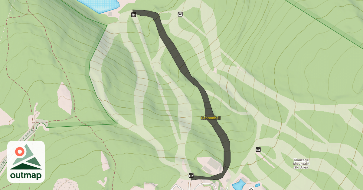 Map of Cannonball