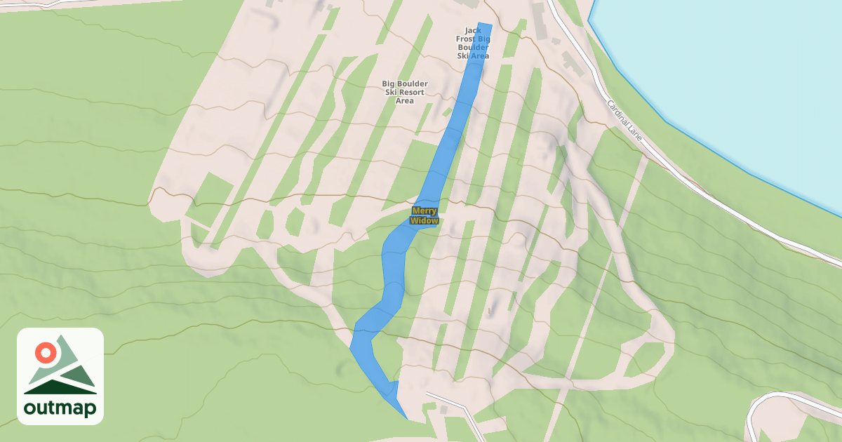 Map of Merry Widow