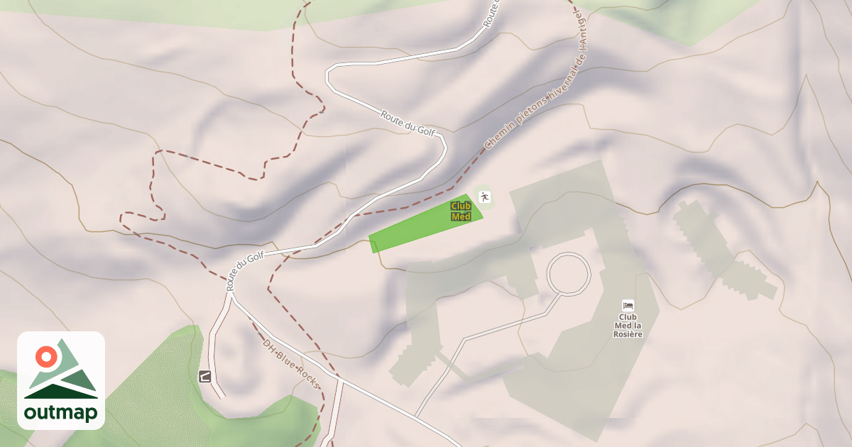 Map of Club Med