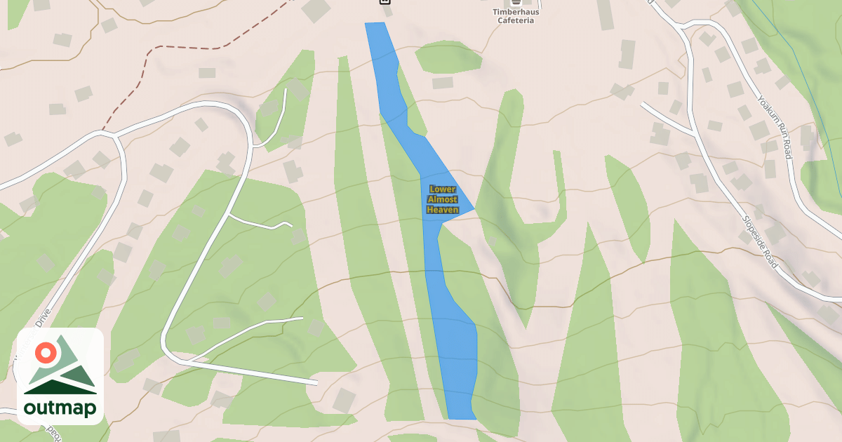 Map of Lower Almost Heaven