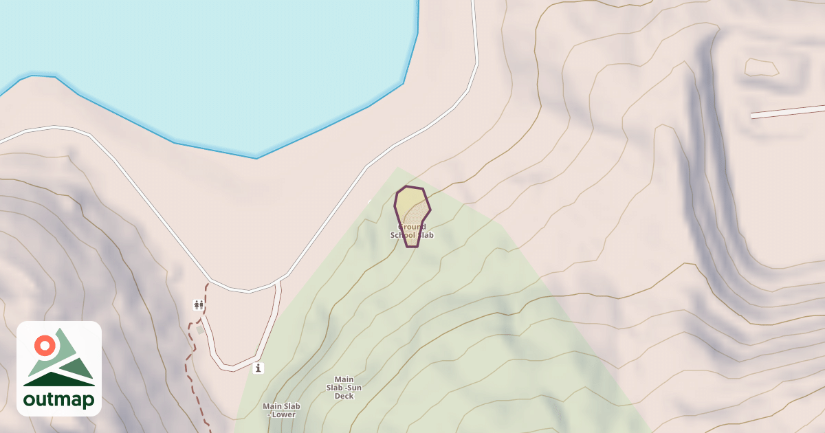Map of Ground School Slab
