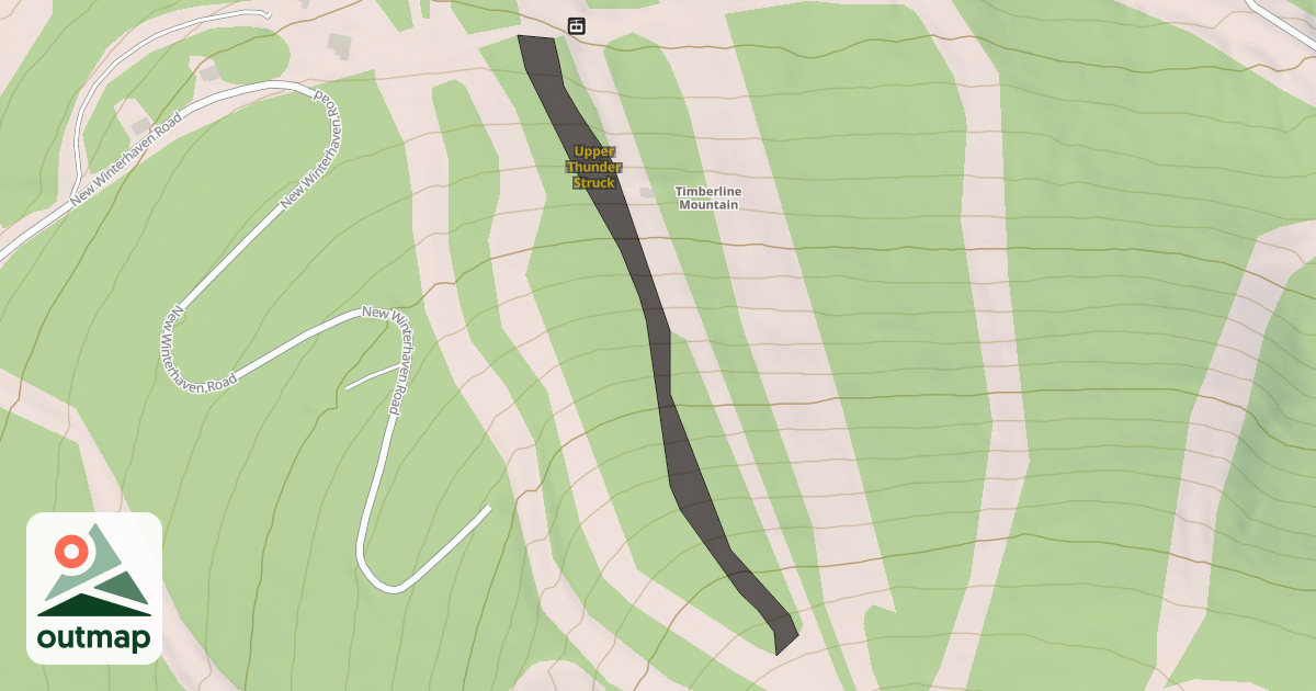 Map of Upper Thunder Struck
