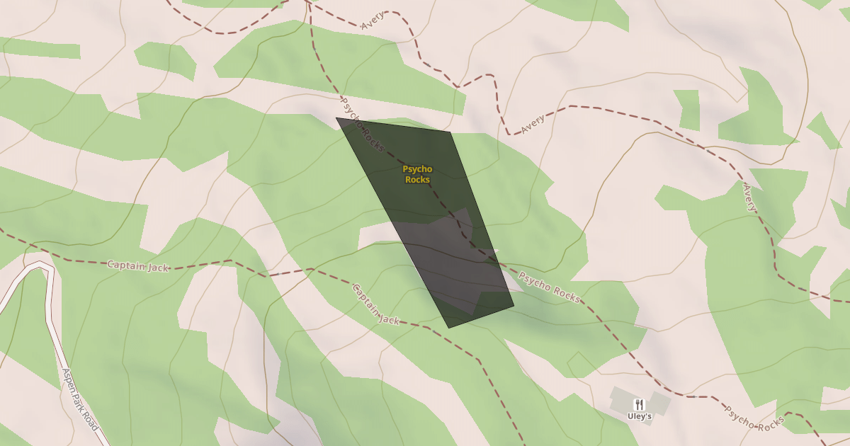 Map preview of Psycho Rocks