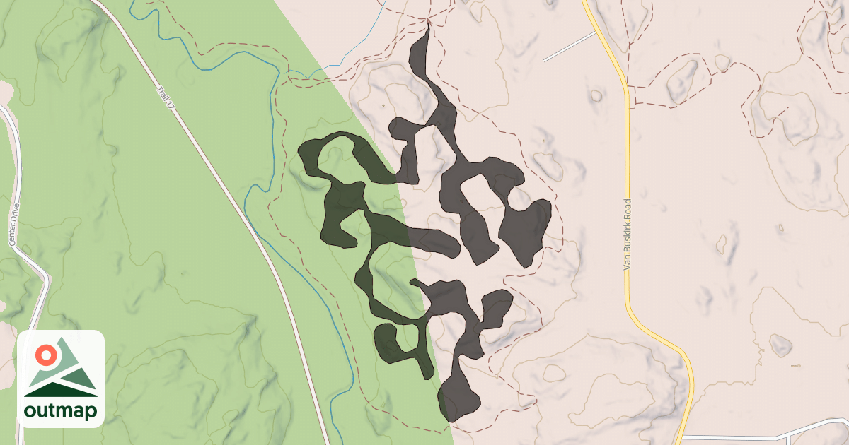 Map of Ridge Runner