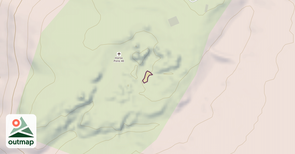 Map of Climbing Boulder