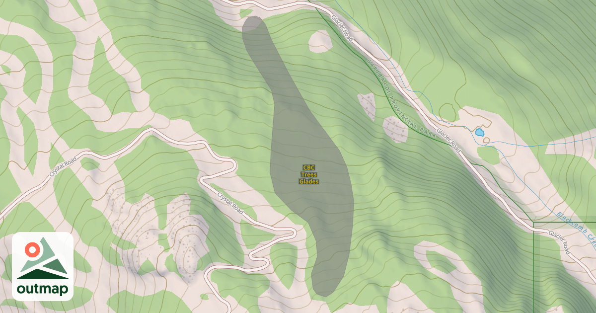 Map of CBC Trees Glades