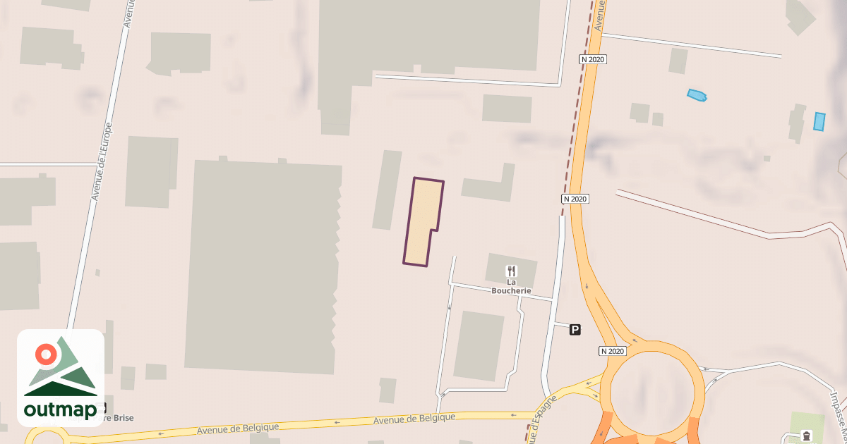 Map of Climb'Zone