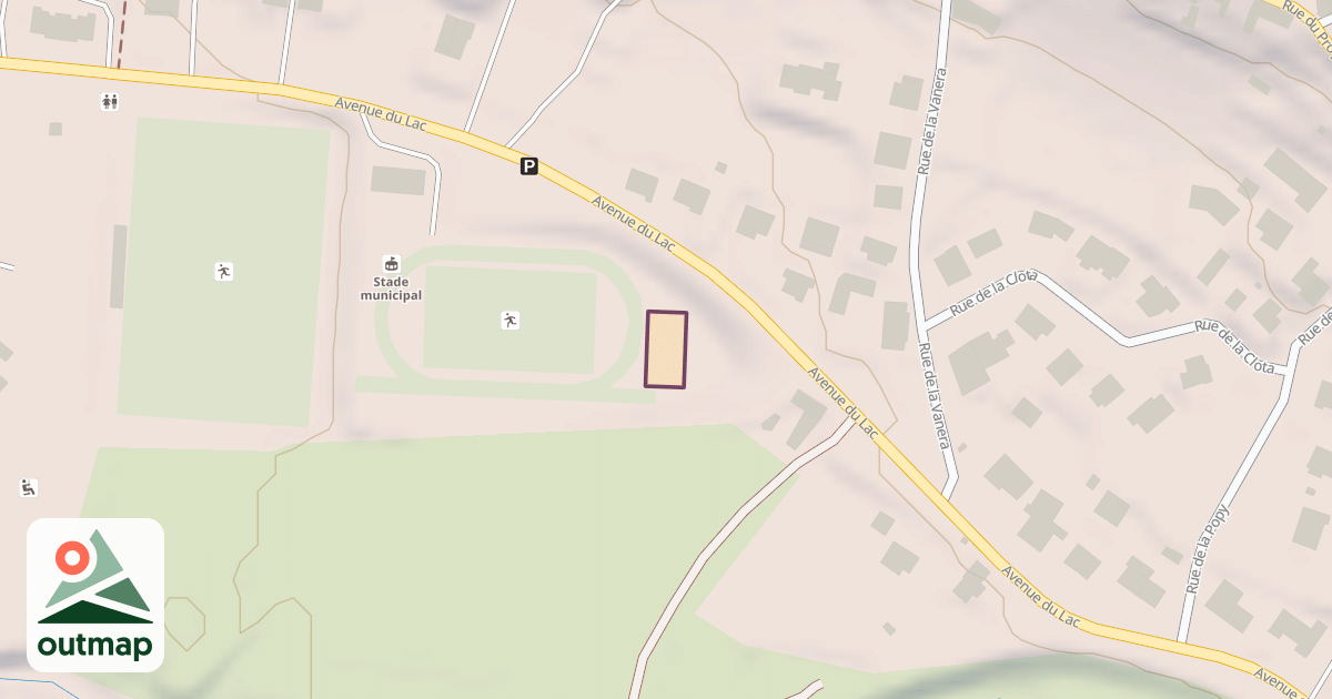 Map of Climbing Wall