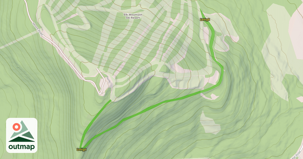 Map of Lehigh