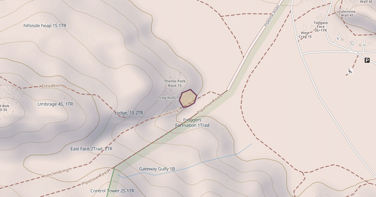 Map preview of Chrighton Crag 2S
