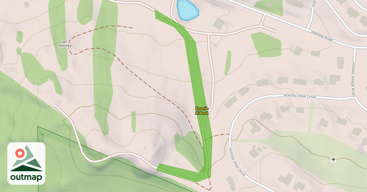 Map of Round-A-Bout