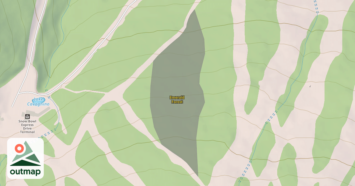 Map of Emerald Forest