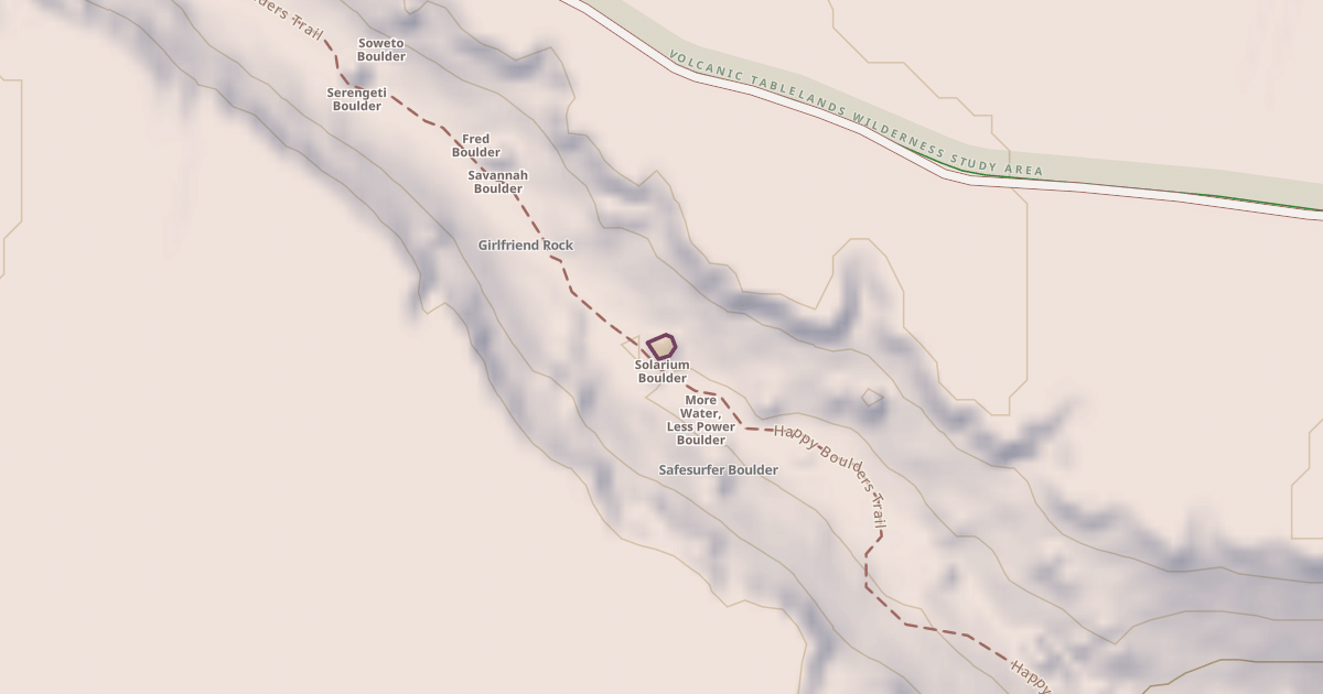 Map preview of Solarium Boulder