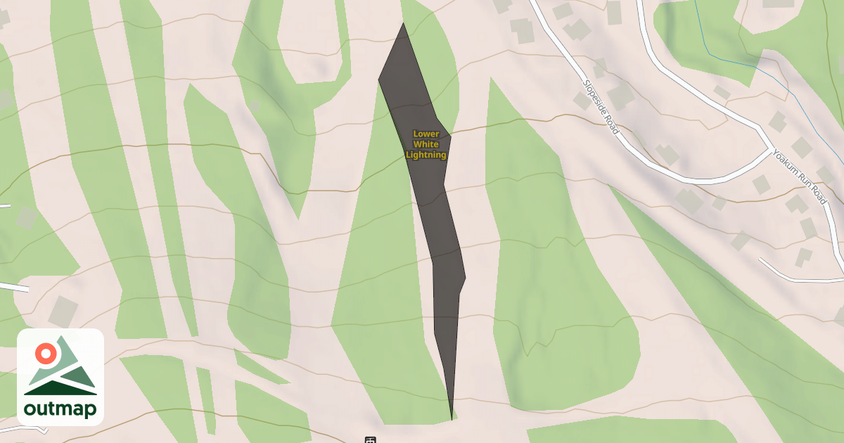 Map of Lower White Lightning