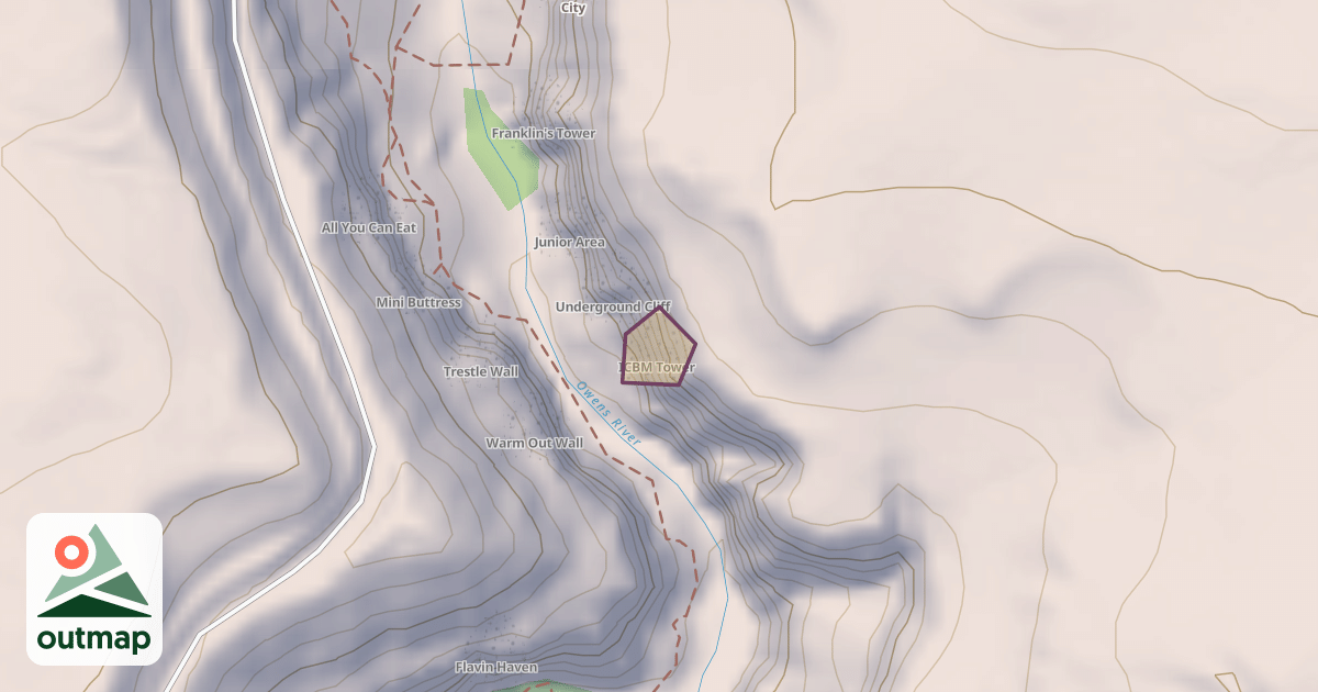 Map of ICBM Tower