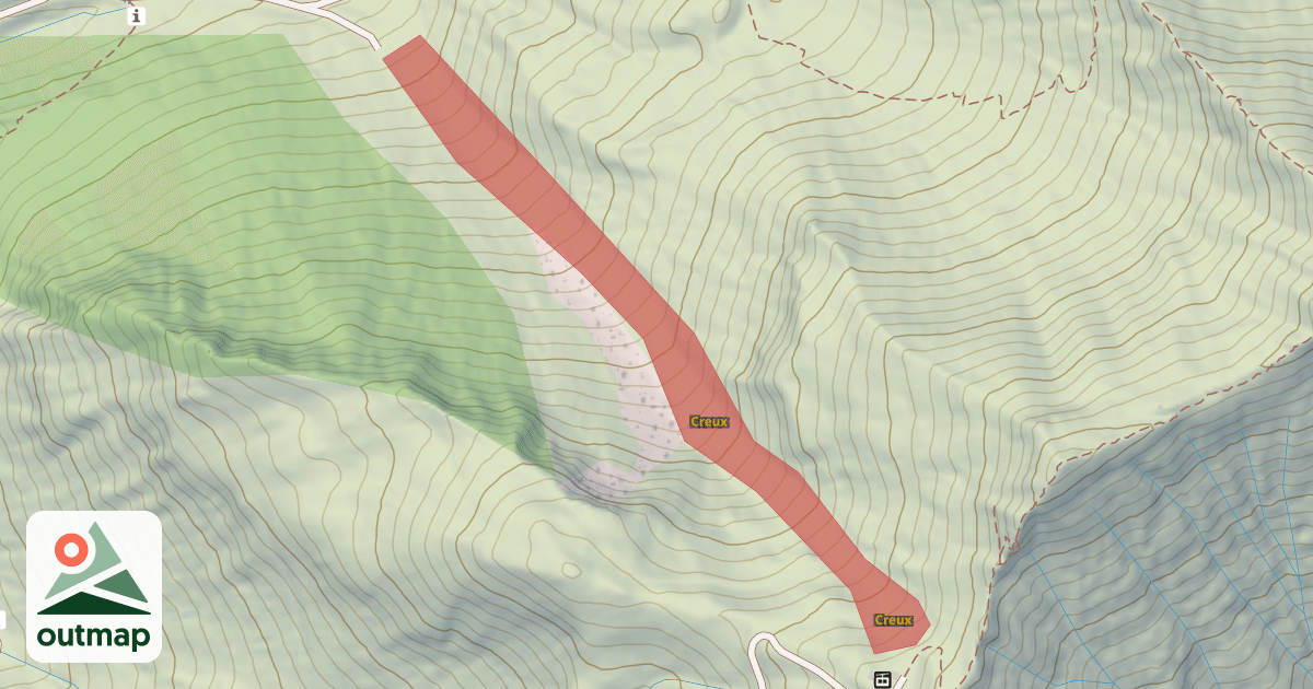 Map of Creux