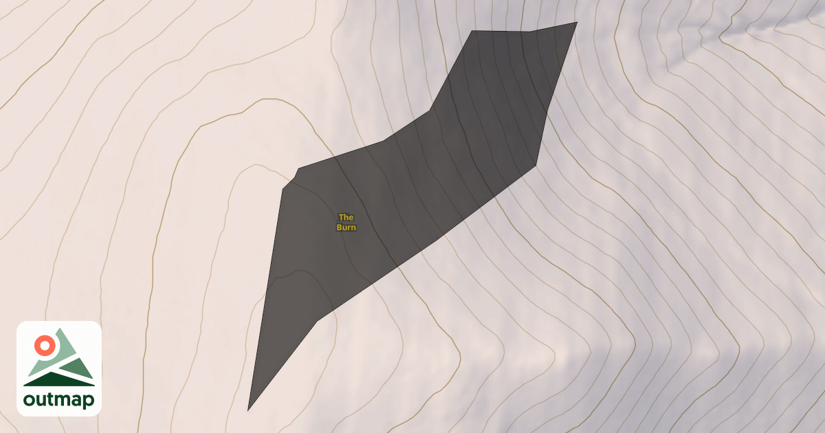 Map of The Burn