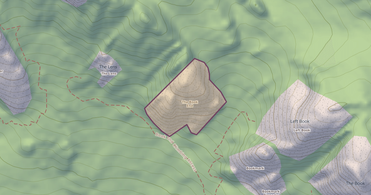 Map preview of The Book End