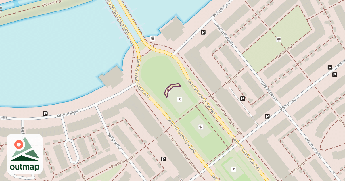 Map of Climbing Site