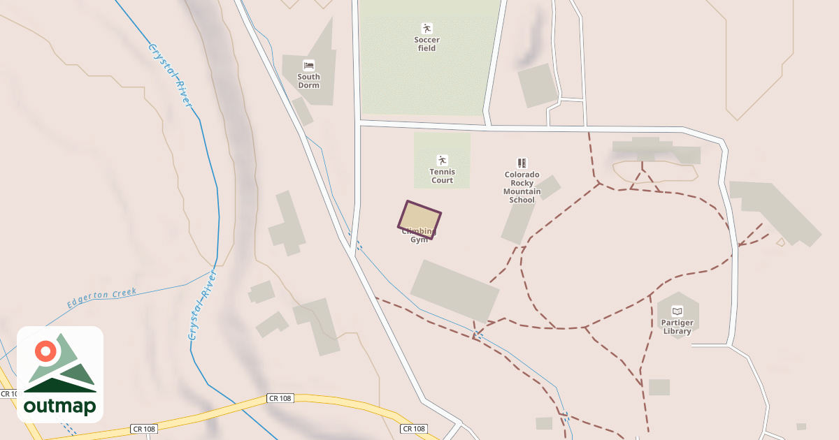 Map of Climbing Gym