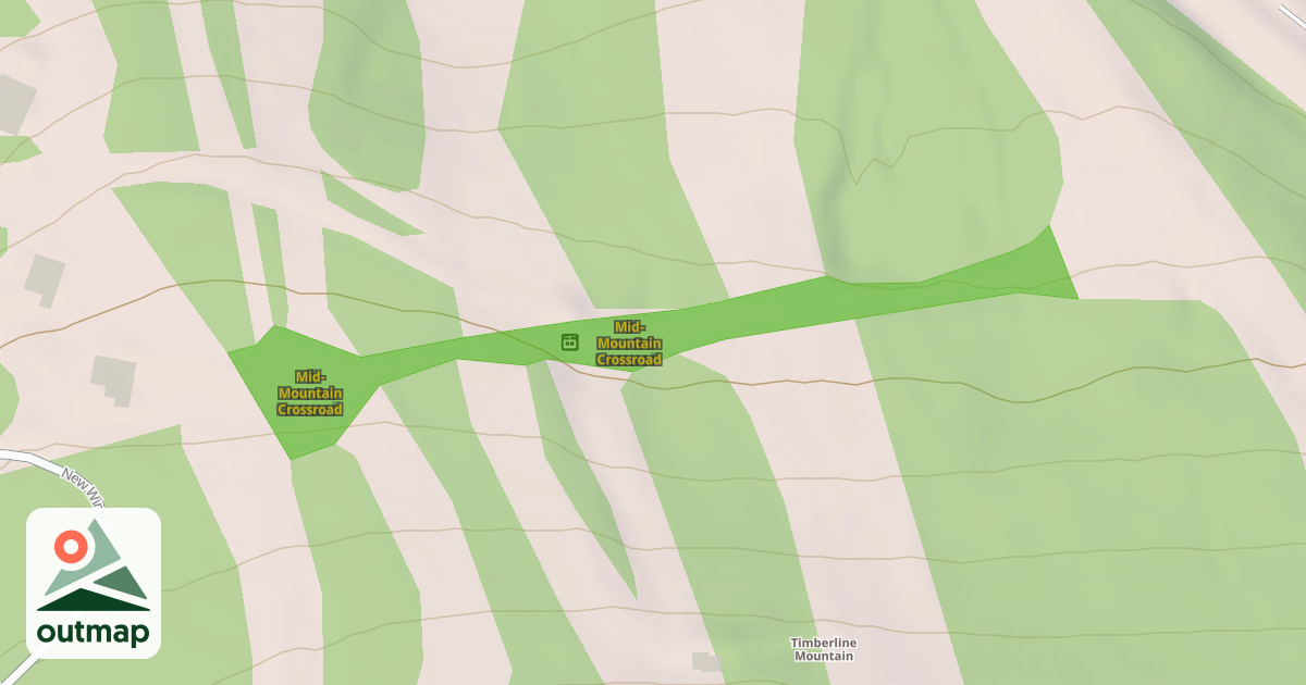 Map of Mid-Mountain Crossroad