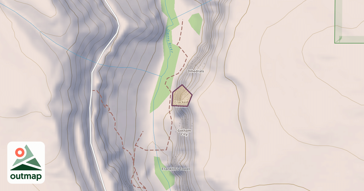 Map of Cracked Towers