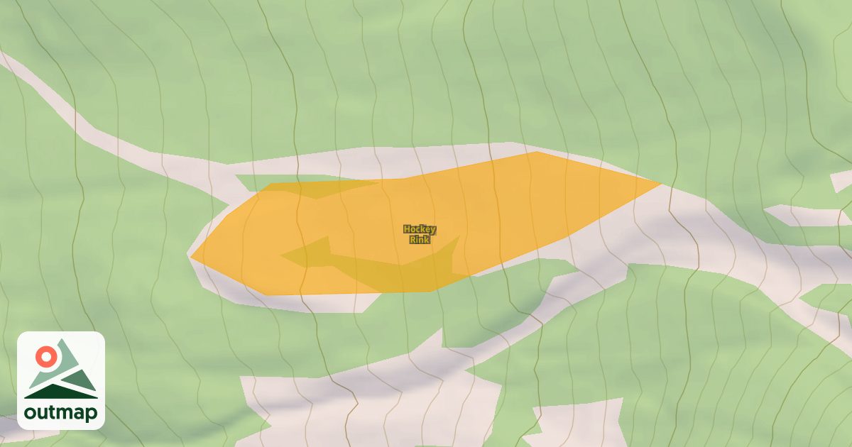 Map of Hockey Rink