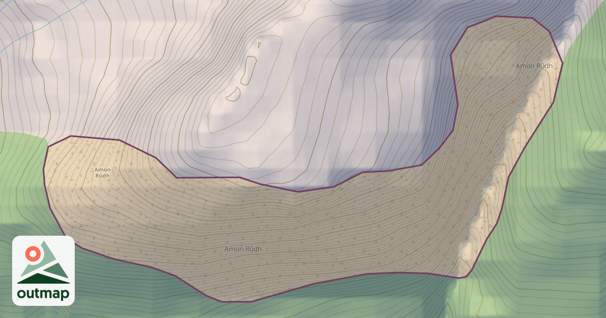 Map of Amon Rûdh