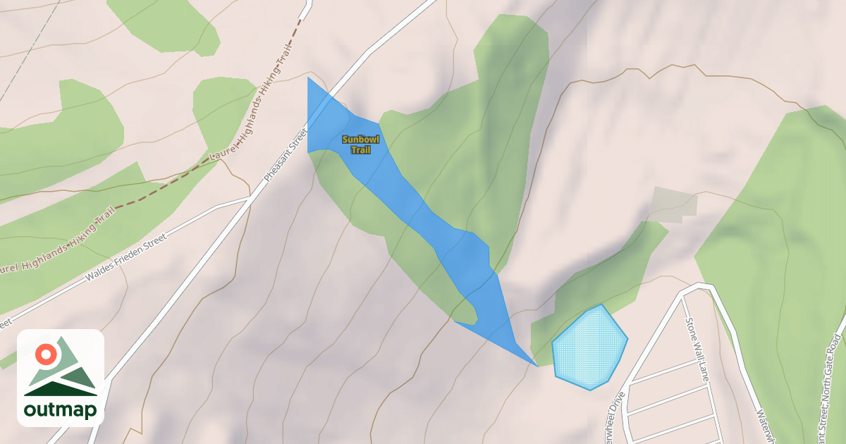 Map of Sunbowl Trail