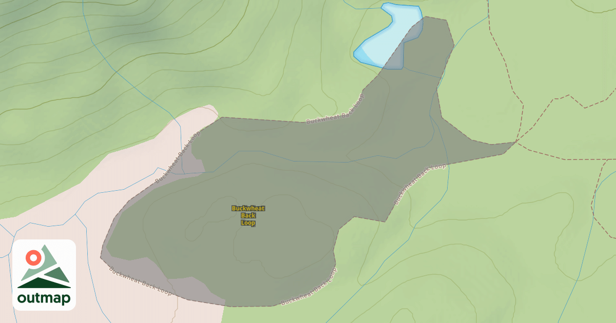 Map of Buckwheat Back Loop