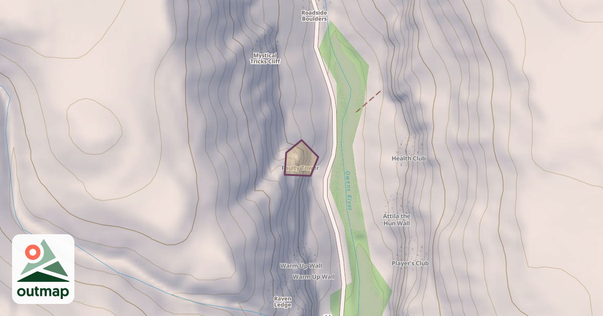 Map of Faulty Tower