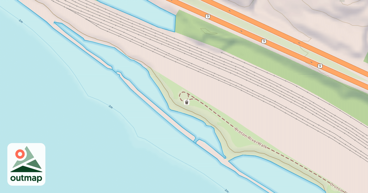Map of Croton RiverWalk