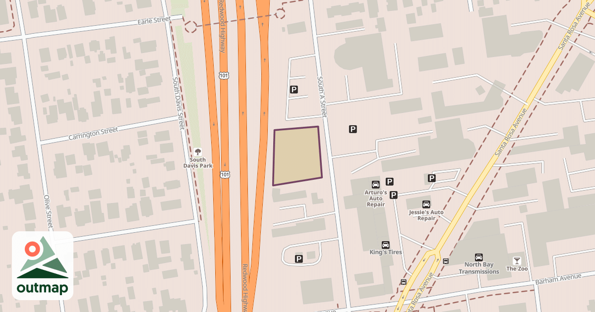 Map of Climbing Gym
