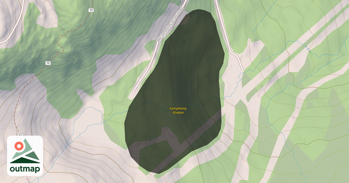 Map of Symphony Glades