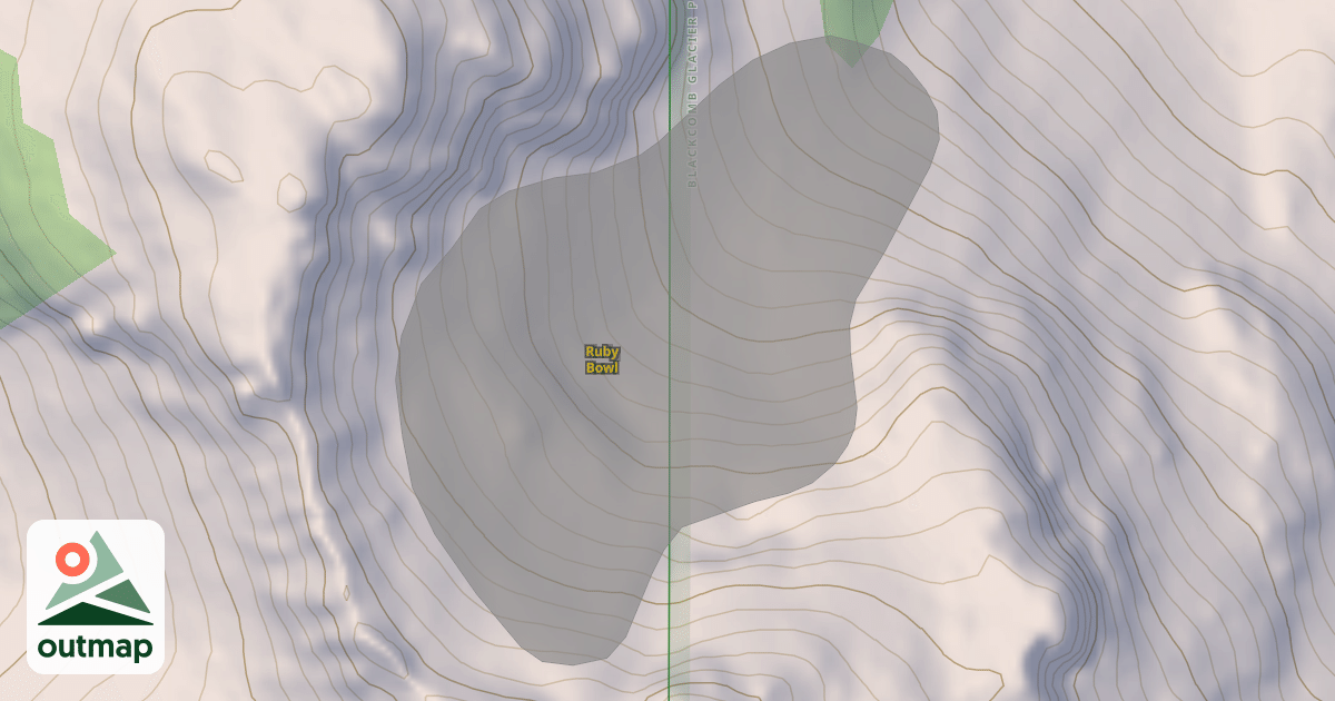Map of Ruby Bowl