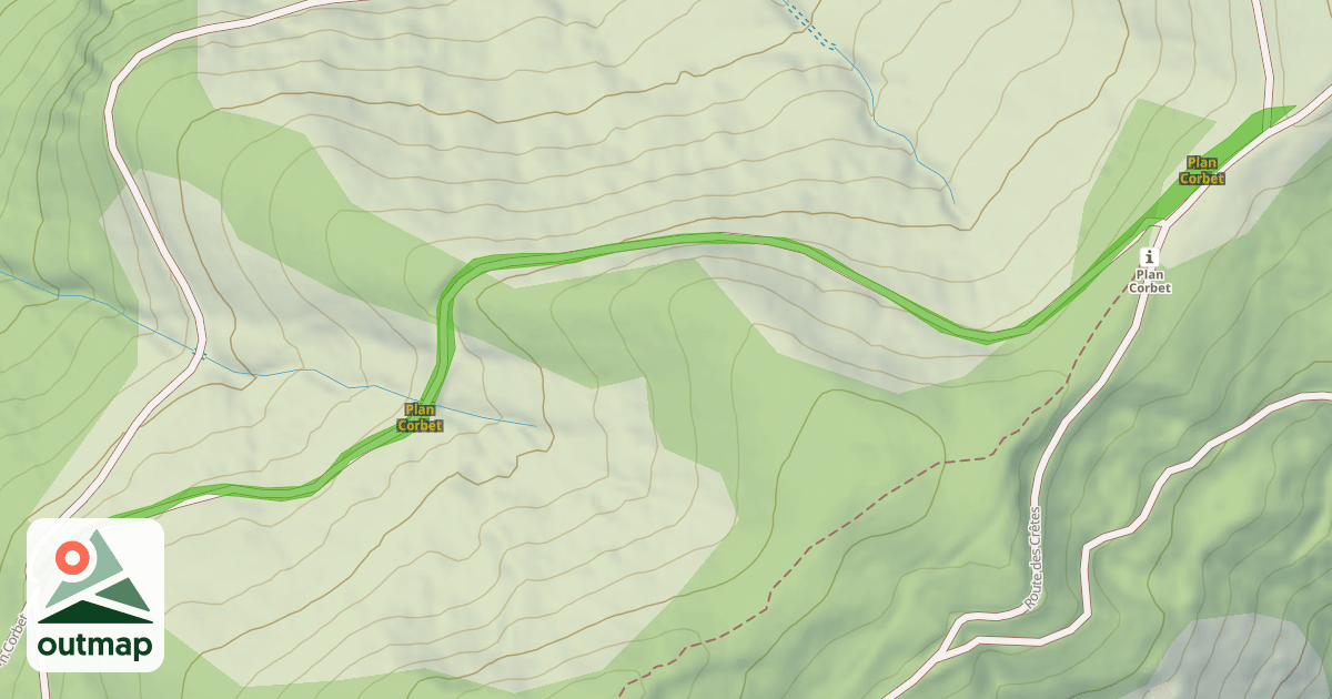 Map of Plan Corbet