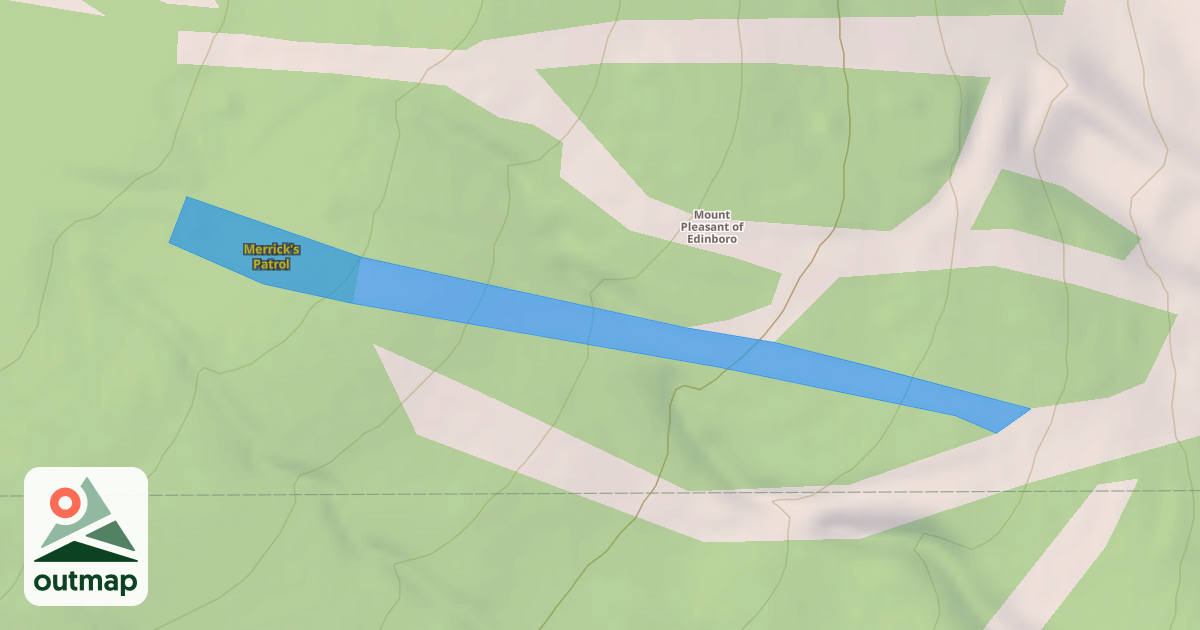 Map of Merrick's Patrol