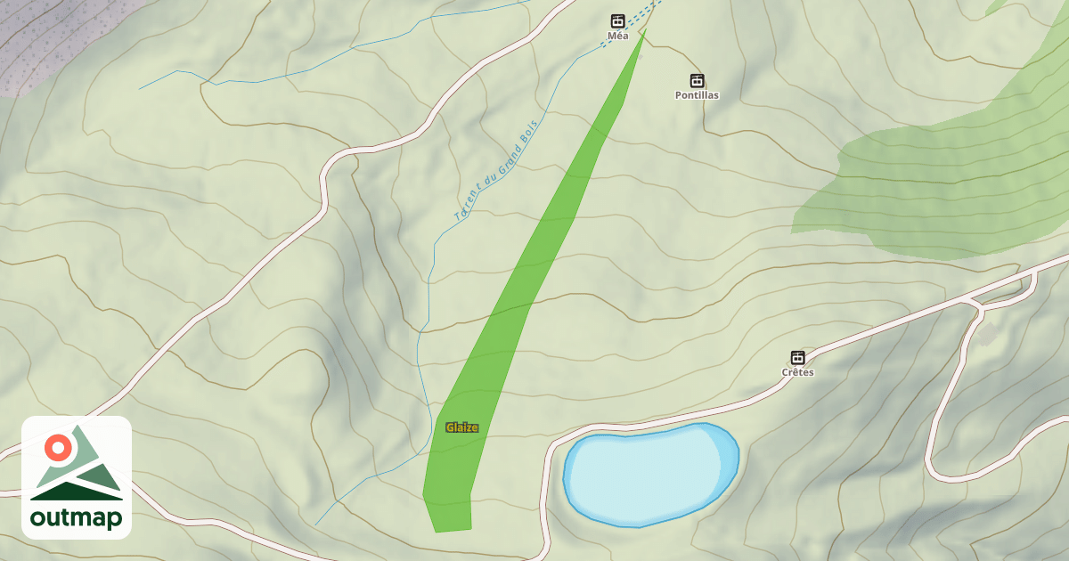 Map of Glaize